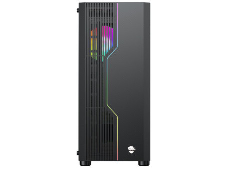 Gabinete Gamer Ninja Kage, RGB, Mid Tower, Vidro Temperado, ATX, Sem Fonte, Com 3 Fans