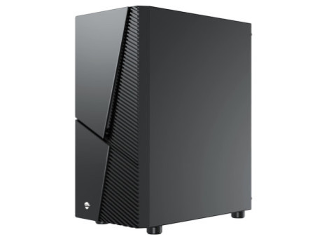 Gabinete Gamer Ninja Leaf, RGB, Mid Tower, Vidro Temperado, ATX, Sem Fonte, Com 3 Fans, GN-CS-LFMTB3F