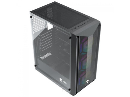 Gabinete Gamer Ninja AERO, RGB, Mid Tower, Vidro Temperado, ATX, Sem Fonte, Com 3 Fans