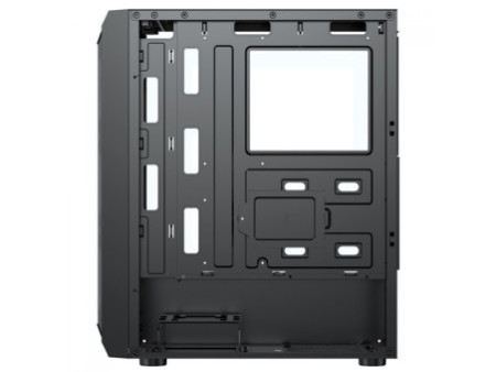 Gabinete Gamer Ninja AERO, RGB, Mid Tower, Vidro Temperado, ATX, Sem Fonte, Com 3 Fans