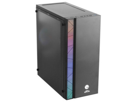 Gabinete Gamer Ninja Perseus, Mid Tower, RGB, ATX, White, Sem Fonte, Com 3 Fans