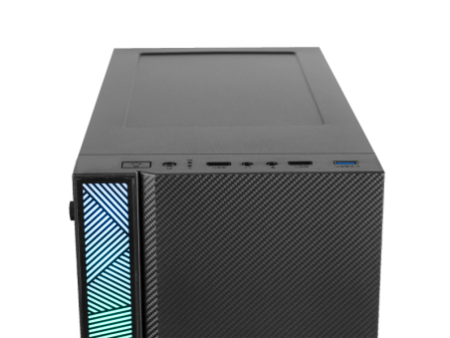 Gabinete Gamer Ninja Perseus, Mid Tower, RGB, ATX, White, Sem Fonte, Com 3 Fans