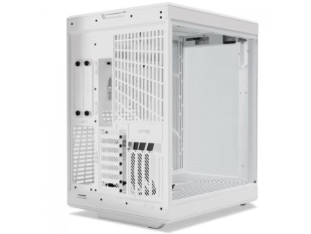 Gabinete Gamer Hyte Y70 Touch Infinite Pitch Black, Com Display 2.5K 14.9 Pol Touch, Mid Tower, Vidro Temperado, EATX, Sem Fans,