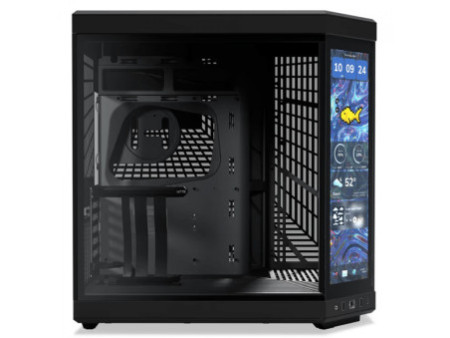 Gabinete Gamer Hyte Y70 Blueberry Milk, Mid Tower, Vidro Temperado, EATX, Sem Fans, Azul, CS-HYTE-Y70-BM