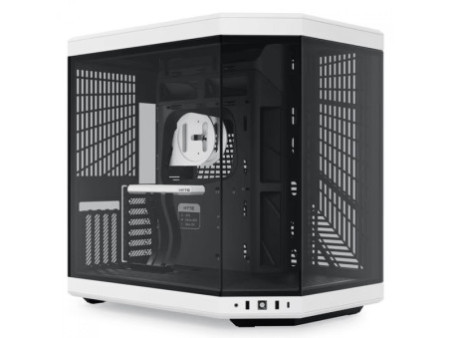 Gabinete Gamer Hyte Y60 Persona 3 Reload, Mid Tower, Vidro Temperado, ATX, Sem Fonte, Com 3 fans, Preto, CS-HYTE-Y60-P3R-U