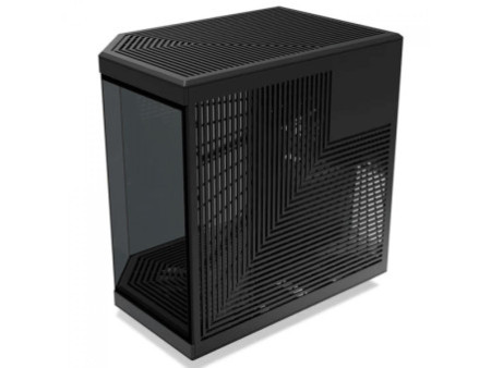 Gabinete Gamer Hyte Y60 Black Cherry, Mid Tower, Vidro Temperado, ATX, Sem Fonte, Com 3 fans, Preto e Vermelho, CS-HYTE-Y60-BR