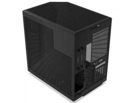 Gabinete Gamer Hyte Y60 Black Cherry, Mid Tower, Vidro Temperado, ATX, Sem Fonte, Com 3 fans, Preto e Vermelho, CS-HYTE-Y60-BR