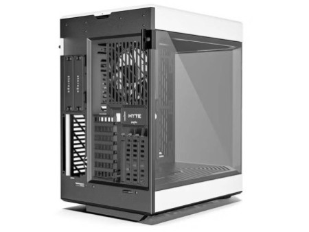 Gabinete Gamer Hyte Y60 Snow, Mid Tower, Vidro Temperado, ATX, Sem Fonte, Com 3 fans, White, CS-HYTE-Y60-WW