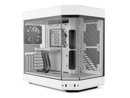 Gabinete Gamer Hyte Y60, Mid Tower, Vidro Temperado, ATX, Sem Fonte, Com 3 fans, Black, CS-HYTE-Y60-B