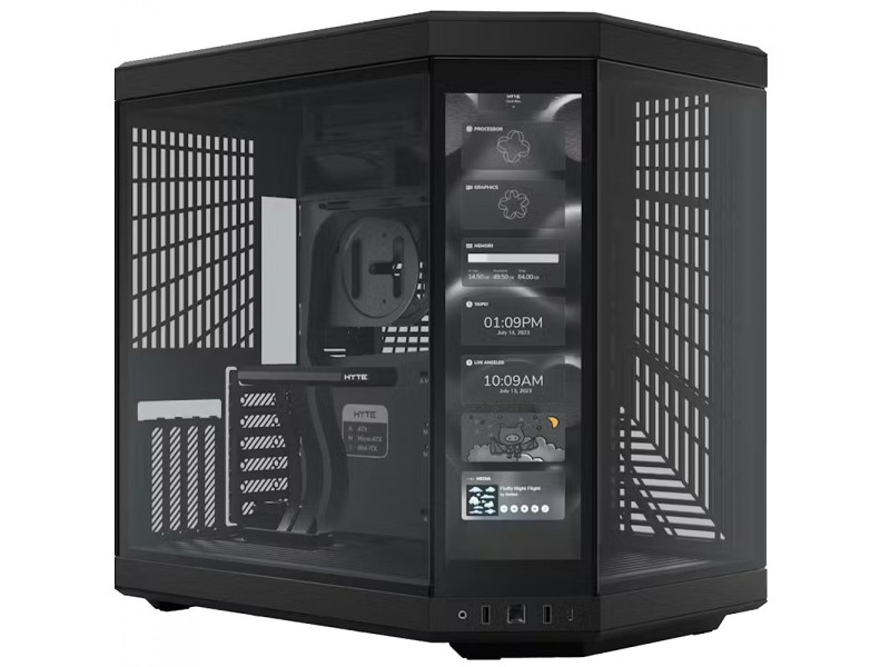 Gabinete Gamer Lian Li O11 Dynamic Mini Redragon Spec Edition, Mid Tower, Vidro Temperado, mATX, Black, Sem Fonte, Sem Fan, O11D