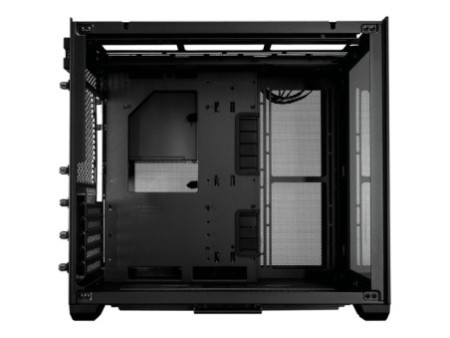 Gabinete Gamer Lian Li SUP01, ARGB, Mid Tower, Vidro Temperado, ATX, Sem Fonte, Com 3 Fans, Branco, SUP01W
