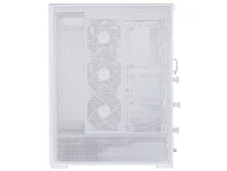 Gabinete Gamer Lian Li SUP01, ARGB, Mid Tower, Vidro Temperado, ATX, Sem Fonte, Com 3 Fans, Preto, SUP01X