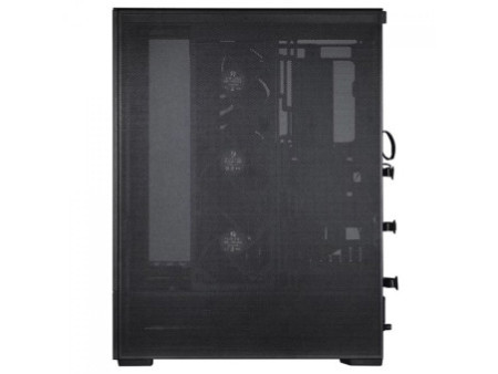 Gabinete Gamer Lian Li 011 Vision Compact, Mid Tower, Vidro Temperado, E-ATX, Sem Fonte, Sem Fan, Black, O11VPX-M BLACK