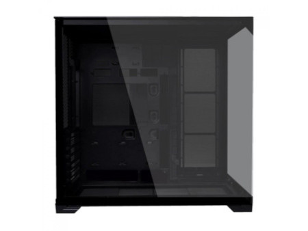 Gabinete Gamer Lian Li Lancool 207 RW, RGB, Mid Tower, Vidro Temperado, ATX, Sem Fonte, Com 2 Fans, Preto, LAN207RX BLACK