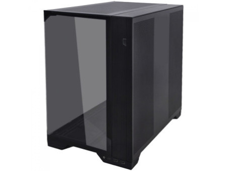Gabinete Gamer Lian Li Lancool 207 RW, RGB, Mid Tower, Vidro Temperado, ATX, Sem Fonte, Com 2 Fans, Preto, LAN207RX BLACK