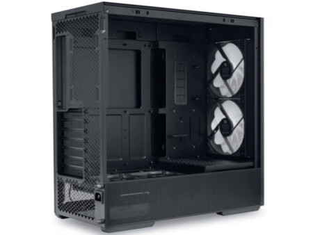 Gabinete Gamer Lian Li O11D EVO Automobili Lamborghini Edition, RGB, Mid Tower, Vidro Temperado, E-ATX, Com Display LCD, Preto,