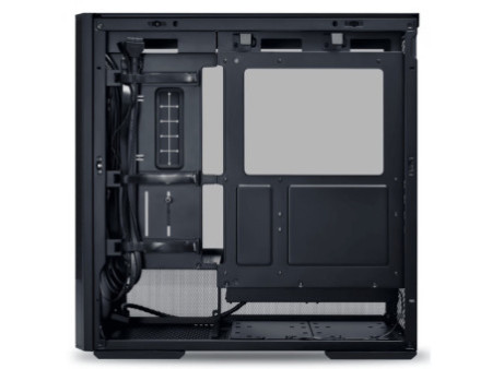 Gabinete Gamer Lian Li O11D EVO Automobili Lamborghini Edition, RGB, Mid Tower, Vidro Temperado, E-ATX, Com Display LCD, Preto,