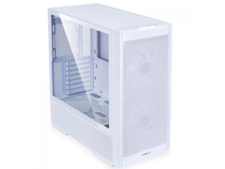 Gabinete Gamer Lian Li Lancool 206 RX, Mid Tower, ATX, RGB, Vidro Temperado, Black, Com 2 Fans, LANCOOL 206RX