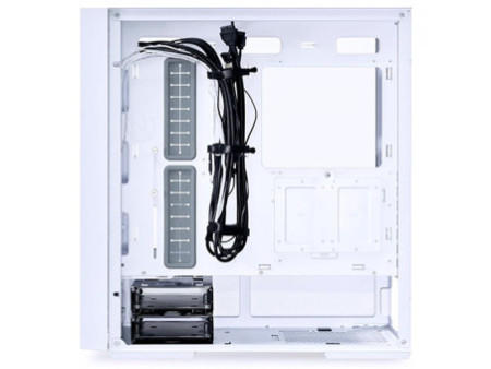 Gabinete Gamer Lian Li Lancool 206 RX, Mid Tower, ATX, RGB, Vidro Temperado, Black, Com 2 Fans, LANCOOL 206RX