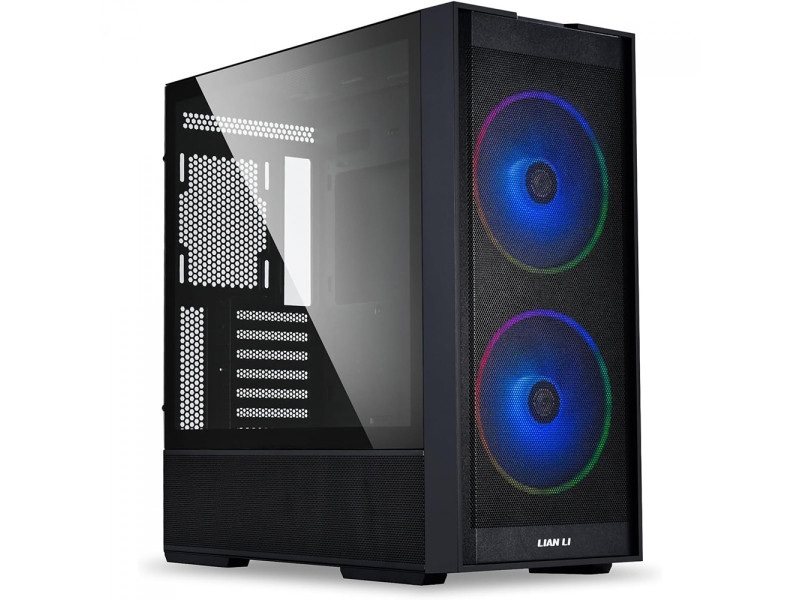Gabinete Gamer Lian Li O11 Vision Chrome, Mid Tower, Vidro Temperado Espelhado, E-ATX, Black, Sem Fonte, Sem Fan, O11VC CHROME