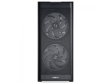 Gabinete Gamer Lian Li O11 Vision Chrome, Mid Tower, Vidro Temperado Espelhado, E-ATX, Black, Sem Fonte, Sem Fan, O11VC CHROME
