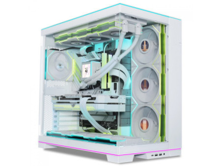 Gabinete Gamer Lian Li Lancool 205M, Mesh, RGB, Mid Tower, Vidro Temperado, Sem Fonte, Preto, Com 2 Fans