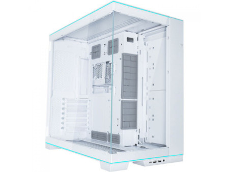 Gabinete Gamer Lian Li Lancool 205M, Mesh, RGB, Mid Tower, Vidro Temperado, Sem Fonte, Preto, Com 2 Fans