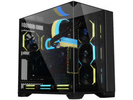 Gabinete Gamer Lian Li O11 Vision, Mid Tower, Vidro Temperado, E-ATX, White, Sem Fonte, Sem Fan, O11VW WHITE