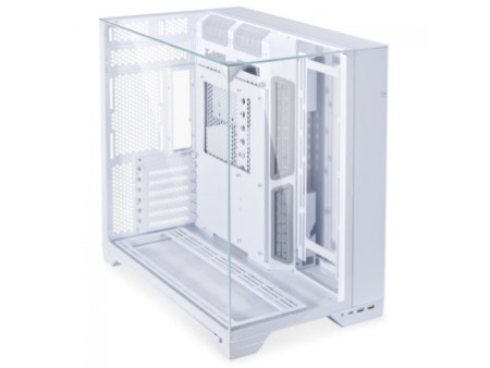 Gabinete Gamer Lian Li O11 Dynamic EVO XL, Full Tower, Vidro Temperado, White, Sem Fonte, Sem Fan, O11DEXL-W WHITE