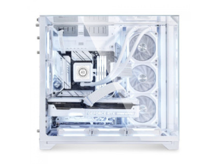 Gabinete Gamer Lian Li O11 Dynamic EVO XL, Full Tower, Vidro Temperado, White, Sem Fonte, Sem Fan, O11DEXL-W WHITE