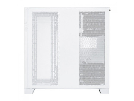 Gabinete Gamer Lian Li 011 Dynamic Mini, Mini Tower, Vidro Temperado, White, ATX, Sem Fonte, Sem Fan, O11DMINI-S