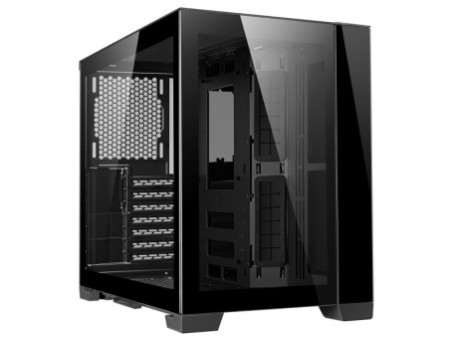 Gabinete Gamer Lian Li Lancool 215, Mid Tower, Vidro Temperado, Black, ATX, Sem Fonte, Com 3 Fans, Lancool 215