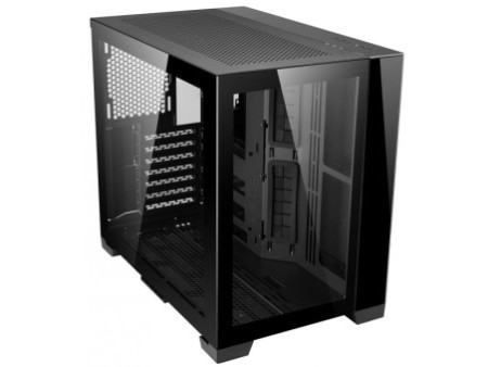 Gabinete Gamer Lian Li Lancool 215, Mid Tower, Vidro Temperado, Black, ATX, Sem Fonte, Com 3 Fans, Lancool 215