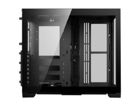 Gabinete Gamer Lian Li Lancool 215, Mid Tower, Vidro Temperado, Black, ATX, Sem Fonte, Com 3 Fans, Lancool 215