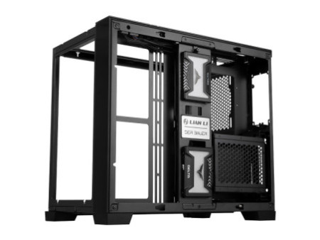 Gabinete Gamer Lian Li Lancool 215, Mid Tower, Vidro Temperado, Black, ATX, Sem Fonte, Com 3 Fans, Lancool 215
