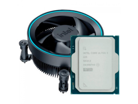 Processador Intel Core Ultra 5 225, 3.3 Ghz (4.9Ghz Turbo), Série 2, 10-Cores 10-Threads, LGA 1851, BX80768225