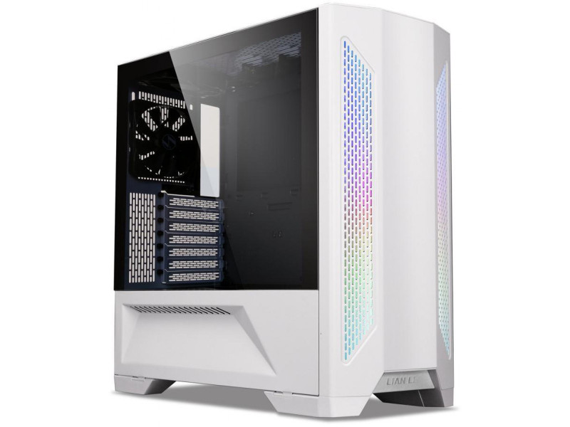 Gabinete Gamer Lian Li 011 Dynamic EVO, RGB, Mid Tower, Vidro Temperado, Black, E-ATX, Sem Fonte, Sem Fan, 011DE X