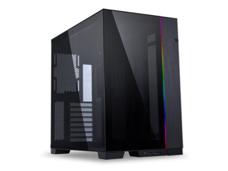 Gabinete Gamer Lian Li Lancool II RGB, Mid Tower, Vidro Temperado, black, Sem Fonte, Com 3 Fans