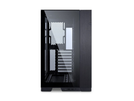 Gabinete Gamer Lian Li Lancool II RGB, Mid Tower, Vidro Temperado, black, Sem Fonte, Com 3 Fans