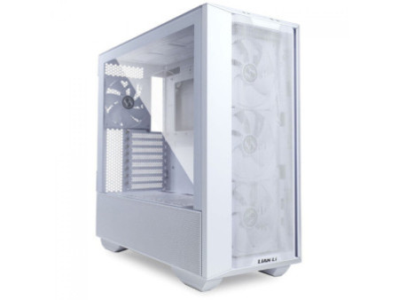 Gabinete Gamer Lian Li Lancool III, Mid Tower, Vidro Temperado, Black, E-ATX, Sem Fonte, Com 4 Fans, LANCOOL 3-X