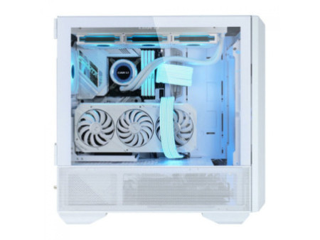 Gabinete Gamer Lian Li Lancool III, Mid Tower, Vidro Temperado, Black, E-ATX, Sem Fonte, Com 4 Fans, LANCOOL 3-X