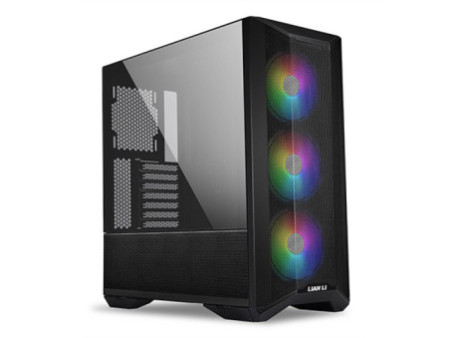 Gabinete Gamer Lian Li, Lancool II Mesh RGB, Mid Tower, Vidro Temperado, White, Sem Fonte, Com 3 Fans