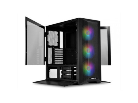 Gabinete Gamer Lian Li, Lancool II Mesh RGB, Mid Tower, Vidro Temperado, White, Sem Fonte, Com 3 Fans