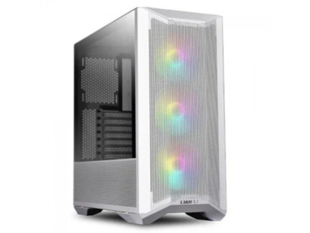 Gabinete Gamer Lian Li, Lancool II Mesh RGB, Mid Tower, Vidro Temperado, Black, Sem Fonte, Com 3 Fans