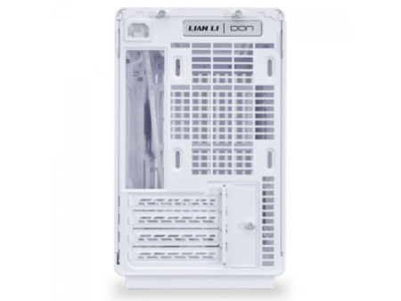 Gabinete Gamer Lian Li Odyssey X, Full Tower, Vidro Temperado, EEB/E-ATX, Sem Fonte, Sem Fans, Prata, TR-01-A