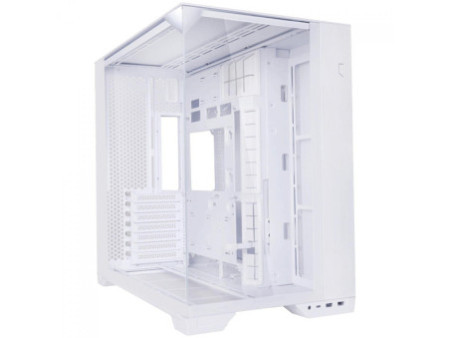 Gabinete Gamer Lian Li Lancool 207 RW, RGB, Mid Tower, Vidro Temperado, ATX, Sem Fonte, Com 2 Fans, Branco, LAN207RW WHITE