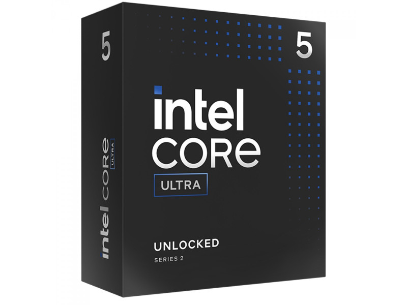 Processador Intel Core Ultra 5 245K, 3.6 Ghz (5.2Ghz Turbo), Série 2, 14-Cores 14-Threads, LGA 1851, BX80768245K