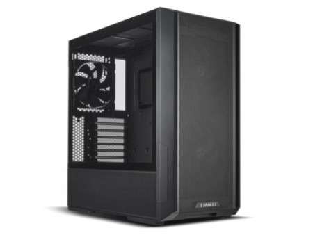 Gabinete Gamer Lian Li Lancool 216, RGB, Mid Tower, Vidro Temperado, Black, ATX, Sem Fonte, Com 3 Fans, LANCOOL 216RX BLACK