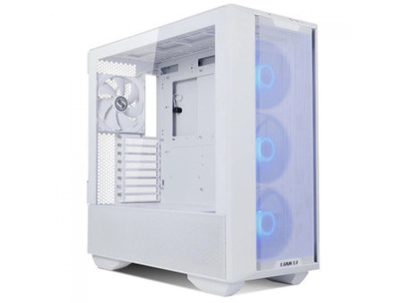 Gabinete Gamer Lian Li Lancool III, RGB, Mid Tower, Vidro Temperado, Black, E-ATX, Sem Fonte, Com 4 Fans, LANCOOL 3R-X