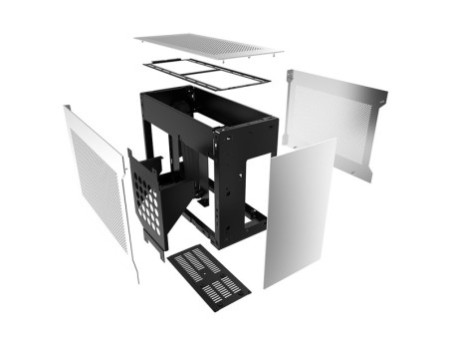 Gabinete Gamer Lian Li Lancool 205 Mesh, Mid Tower, Vidro Temperado, White, ATX, Sem Fonte, Com 3 Fans